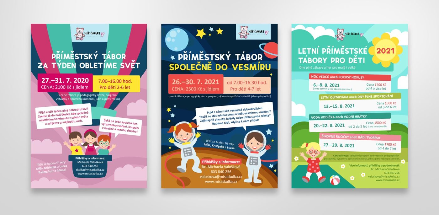 Plakáty – Míša školka